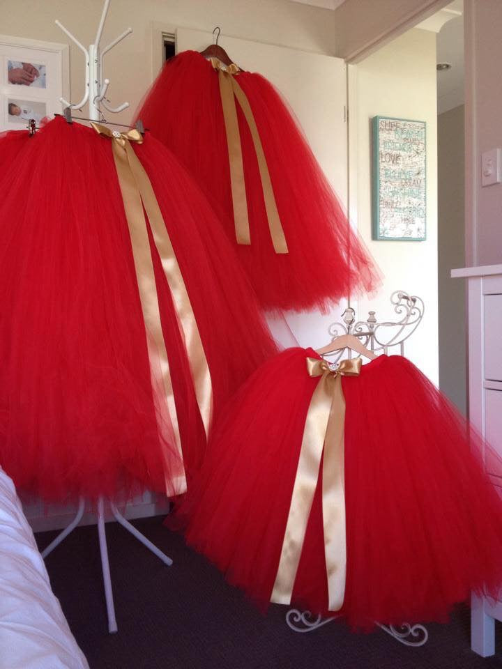 Children’s Jolly Red Full Length Tutus